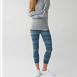 Lululemon High Rise Wunder Under Crop